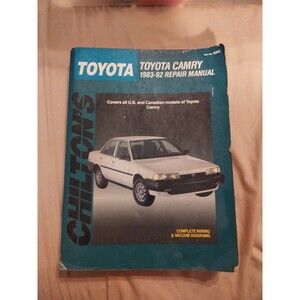 1983-92 TOYOTA CAMRY - CHILTON REPAIR MANUAL #8265